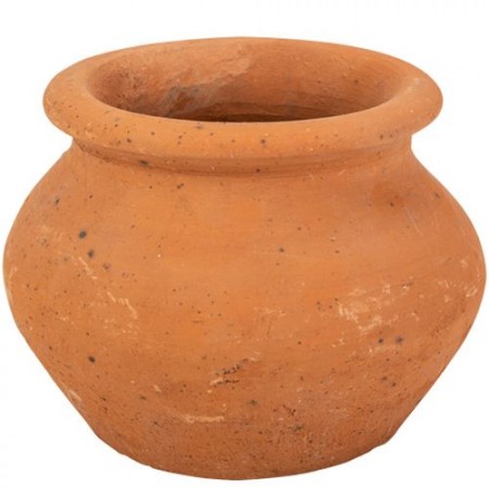 Pot Jakarta en terre terracotta 17,5 x 13,3cm