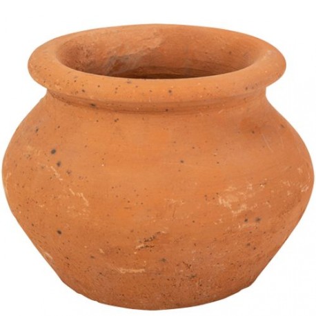 Pot Jakarta en terre terracotta 17,5 x 13,3cm