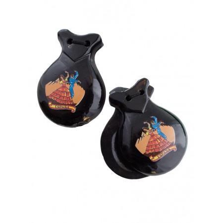 Castagnettes - bois - H. 10cm