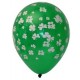 Pochette de 8 ballons motif "Trèfle" - Diam. 29cm