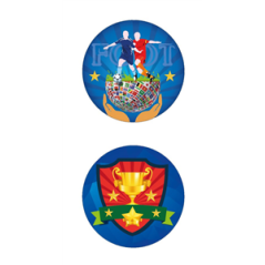 Mobiles Foot x4 - carton - Diam. 31cm