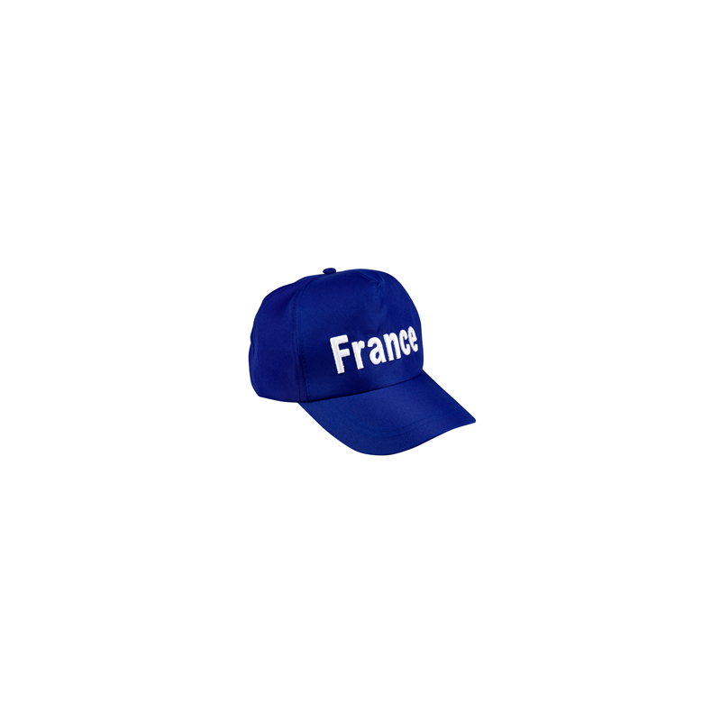 Casquette FRANCE Taille adulte polyester (différents modèles)