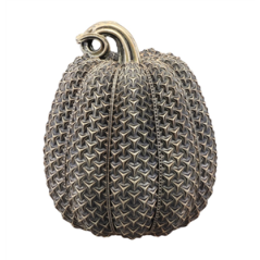 Citrouille bronze texturée 16,5 x 20,5cm