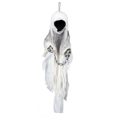 Décoration suspendue fantôme sans visage - Haut. 100cm