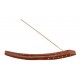 Porte encens en bois - Long. 25cm