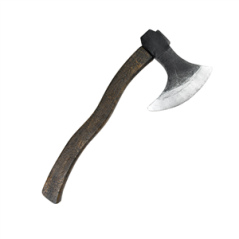 Hache PVC / Haut.45 cm