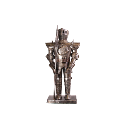 Armure médiévale en métal - 52 x 24 x 16cm