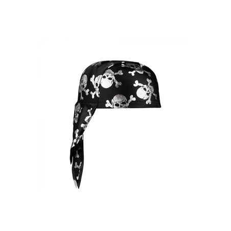 Bandana de pirate en tissu et PE (plusieurs modèles assortis) taille adulte