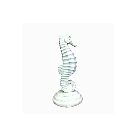 Hippocampe en résine 32 x 14cm