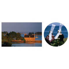 Mobiles Bretagne x2 - carton - 42 x 25cm / Diam. 25cm