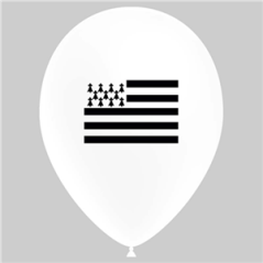 Ballon région Bretagne x10 - Diam. 29cm