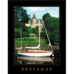 Affiche Bretagne - papier - 50 x 70 cm