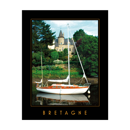 Affiche Bretagne - papier - 50 x 70 cm