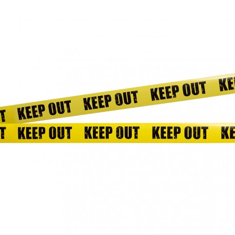 Bande scène de crime Keep Out 6m x 7.5cm