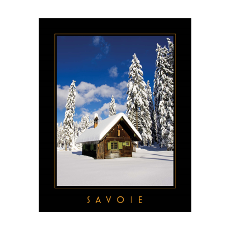 Affiche Savoie - papier - 50 x 70 cm