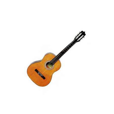 Guitare - bois naturel - differents coloris -  H. 100cm