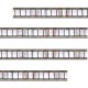 Bande de film - plastique - H. 45cm x 15,2 ml