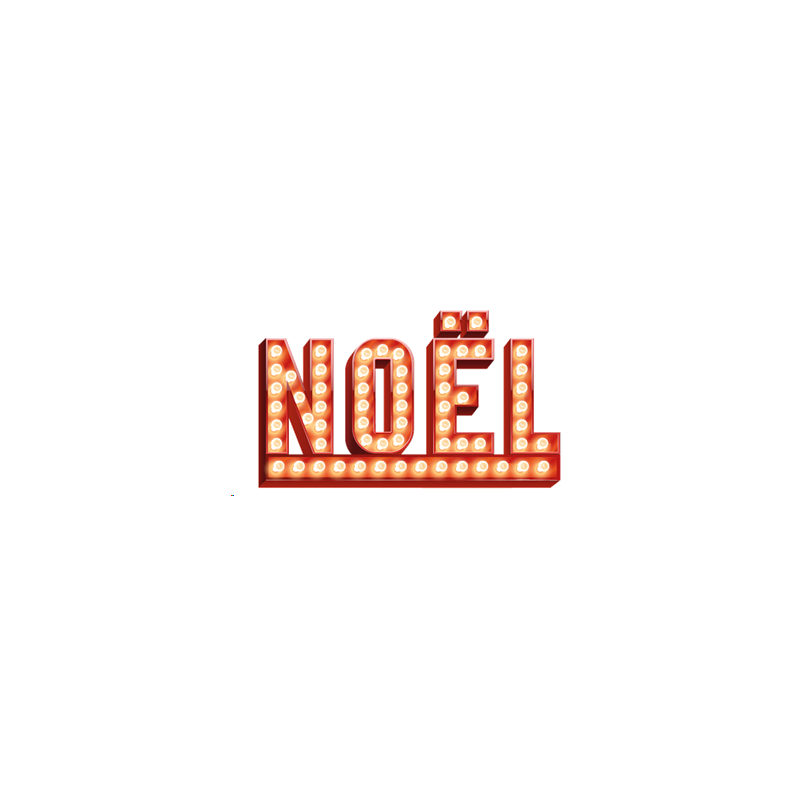Enseigne NOEL - Carton 40 x 20cm