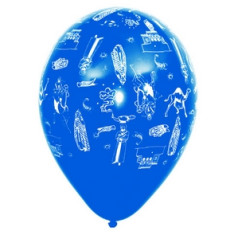 Ballon motif mille et une nuit x8 - Diam. 29cm