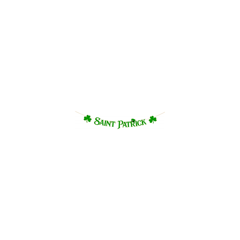 Guirlande de lettres Saint Patrick - Long. 2m