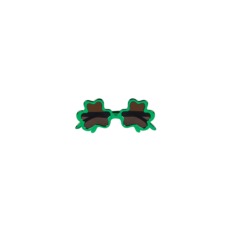 Paire de lunettes party Shamrock (Taille adulte)