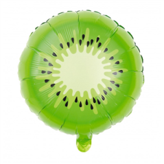 Ballon mylar kiwi aluminium - Diam. 46cm