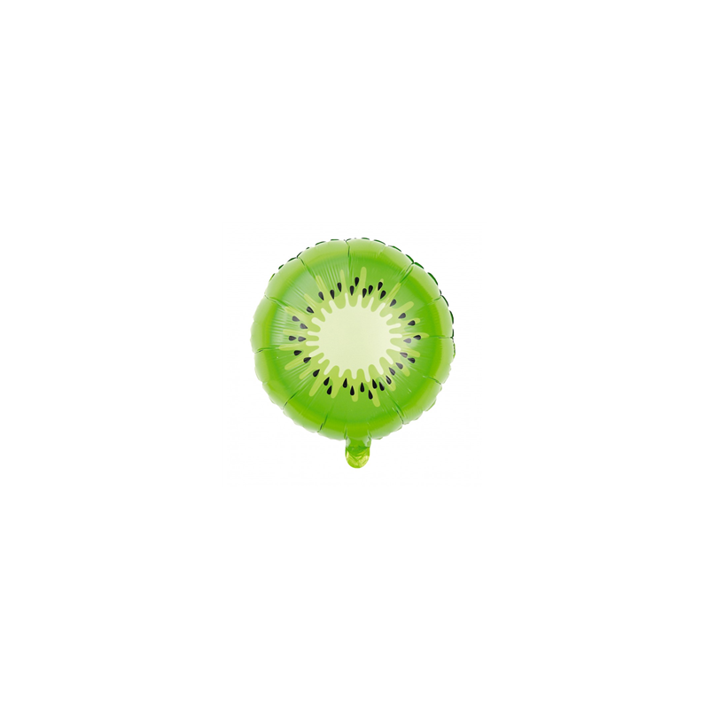 Ballon mylar kiwi aluminium - Diam. 46cm