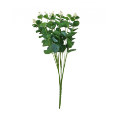 Branche de 16 tiges d' Eucalyptus pvc - Haut. 50cm