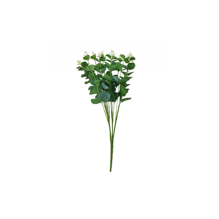 Branche de 16 tiges d' Eucalyptus pvc - Haut. 50cm