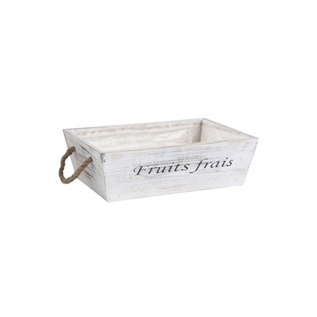 Corbeille teinté Fruits Frais 35 x 24 x 11 - bois