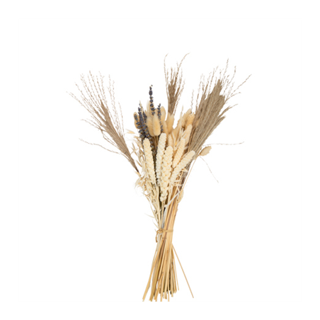 Bouquet de fleurs séchées naturelles - Haut. 40cm