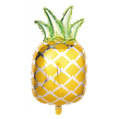 Ballon mylar ananas aluminium - Haut. 69cm