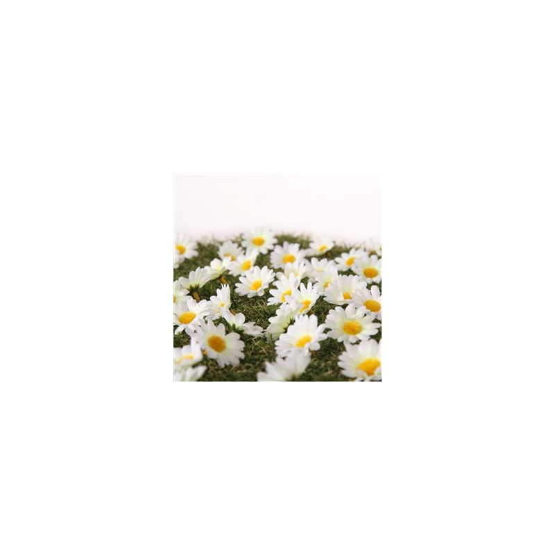 Sachet de 50 fleurs artificielles - Diam. 4cm