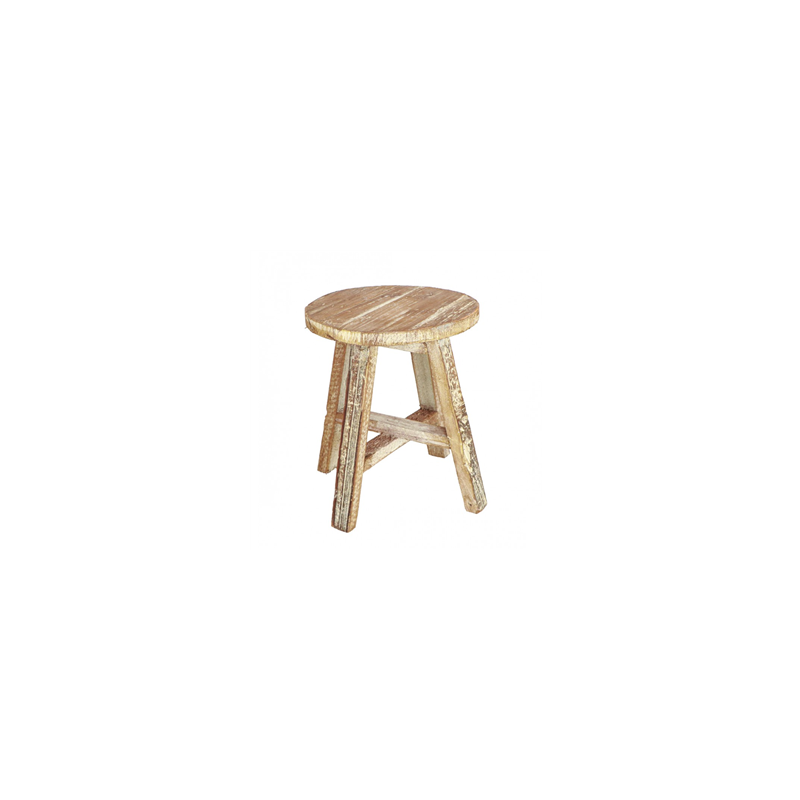 Tabouret en bois 19 x 25cm