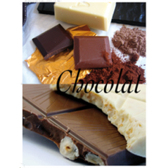 Affiche Chocolat  - 80 x 60 cm