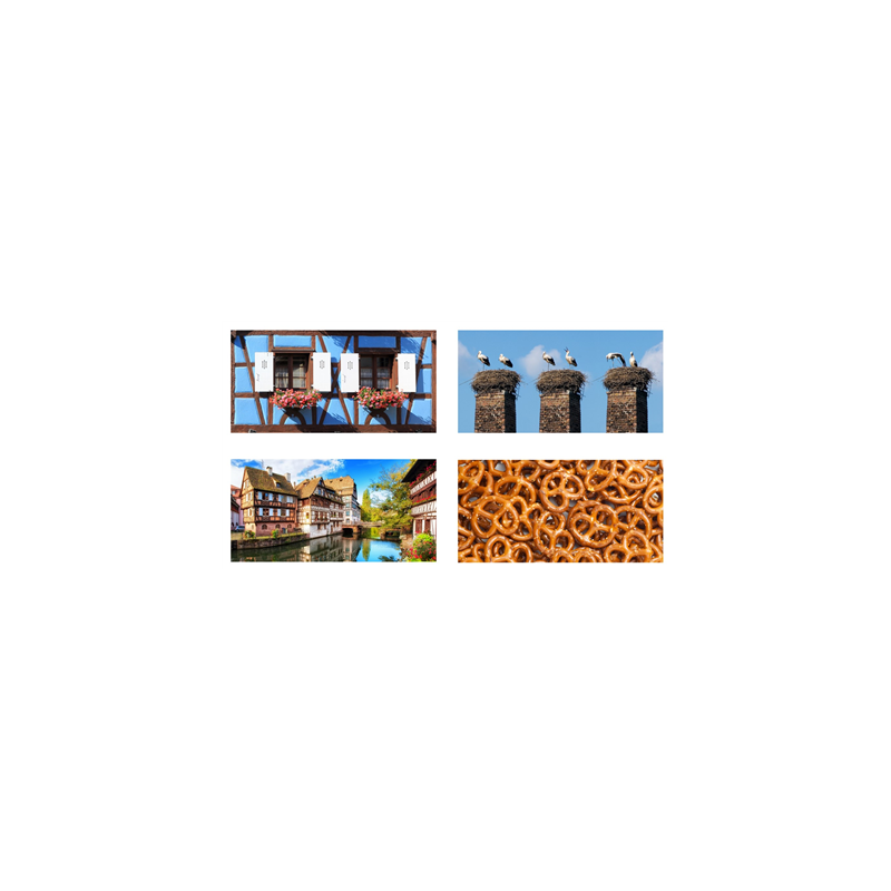 Mobiles Alsace x4 - carton - 27 x 49cm