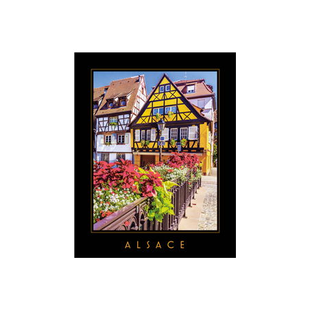 Affiche Alsace - papier - 50 x 70 cm