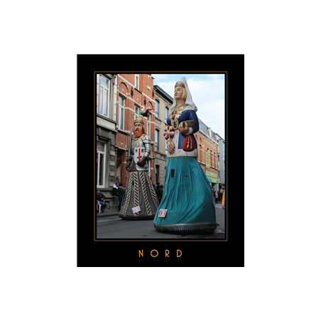 Affiche Nord - papier - 50 x 70 cm
