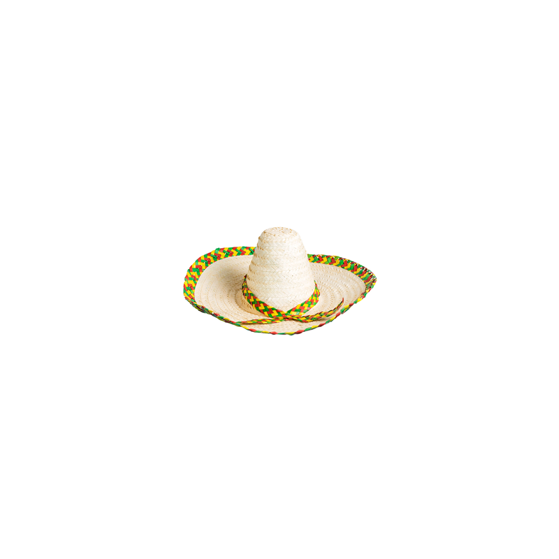 Sombrero Fiesta en paille Diam. 48 cm