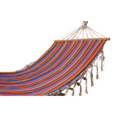 Hamac multicolore - tissu - 80 x 200cm