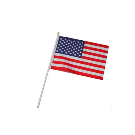 Drapeaux USA de table + ventouse x 10 - hampe 30 cm drapeau 15 x 22 cm