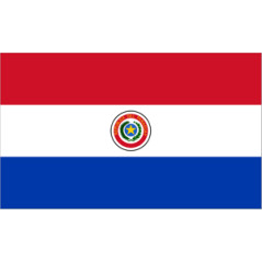 Drapeau Paraguay - tissu - 90 x 150cm