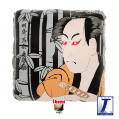 Ballon mylar carré 35 cm /  Sharaku Yakko Ipei – Takara Kosan