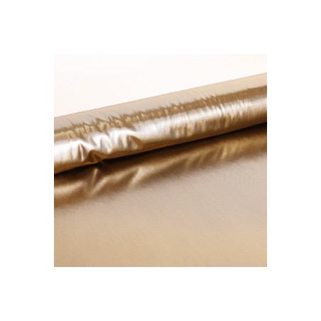 Tissu lamé OR - Larg. 110cm (vendu au mètre)