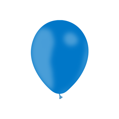 Ballon bleu x12 - Diam. 29cm