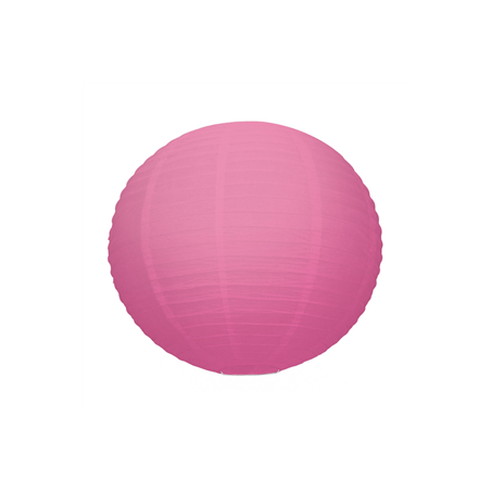 Lanterne japonaise en papier rose - Diam. 50cm