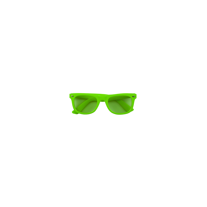 Paire de lunettes vertes fluo - pvc