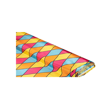 Tissu arlequin satin - Larg. 145cm (vendu au mètre)