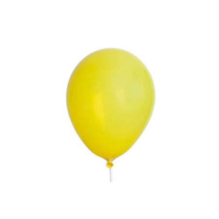 Ballon jaune x8 - Diam. 29cm