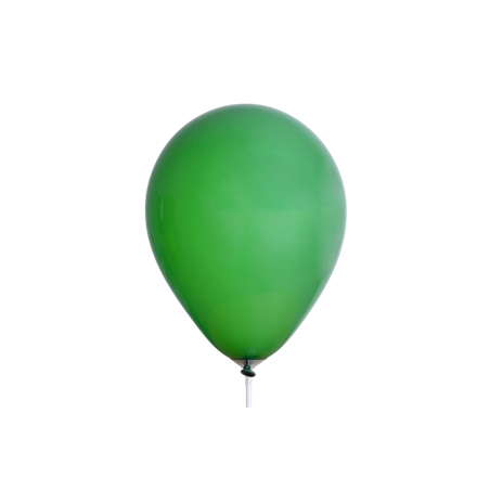 Ballon vert sapin x8 - Diam. 29cm